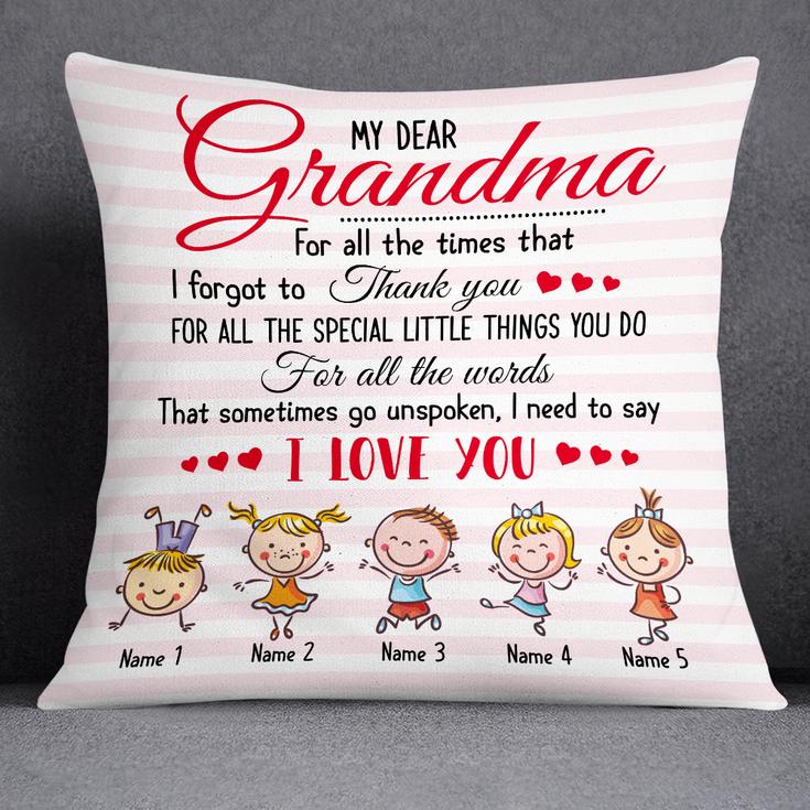 Personalized Mom Grandma Gifts, I Got It All Together I Just Forgot Where I Put It Pillow