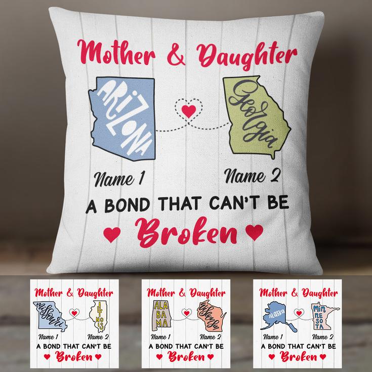 Personalized Bond Long Distance  Pillow