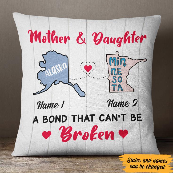 Personalized Bond Long Distance  Pillow