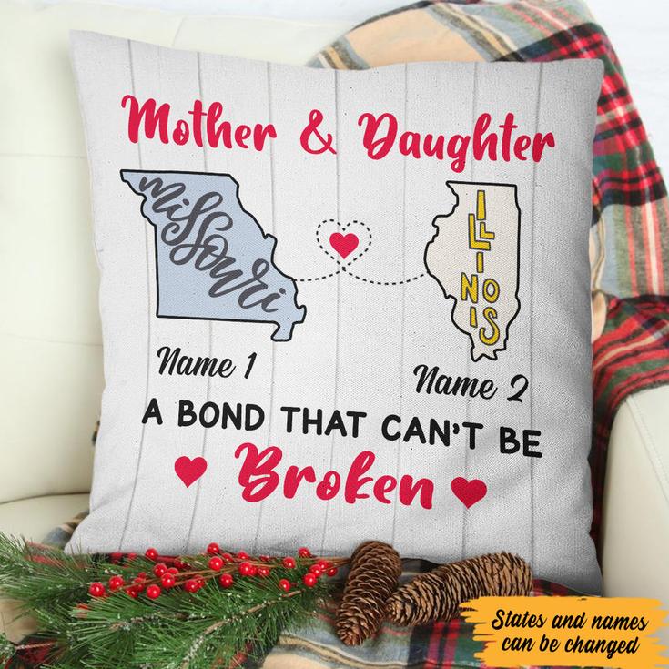 Personalized Bond Long Distance  Pillow