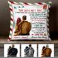 Personalized Christmas Couple Pillow Love Air Mail Love You Forever And Always Gift For Lovers Boyfriend Girlfriend Husband And Wife
