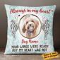 Personalized Dog Memo Photo Pillow