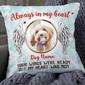 Personalized Dog Memo Photo Pillow