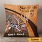 Personalized Deer Hunting Couple We Got This Pillow