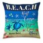 Personalized Beach Life Gifts, Best Friends Gift, Beach Vibes Gift, Girls Vacation Trip, Beach Best Escape Pillow
