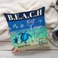 Personalized Beach Life Gifts, Best Friends Gift, Beach Vibes Gift, Girls Vacation Trip, Beach Best Escape Pillow