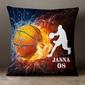 Personalized Gift For Baseball Lovers, Birthday Gift, Love Basketball Pillow