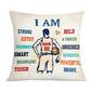 Personalized Love Basketball Player Pillow