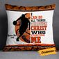Personalized Gift For Basketball Lovers, Birthday Gift, Love Basketball Pillow