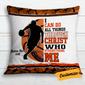Personalized Gift For Basketball Lovers, Birthday Gift, Love Basketball Pillow