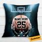 Personalized Basketball Lovers, Love Basketball Player Pillow