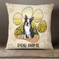 Personalized Gift Idea for Dog Lovers, Dog Mom, Dog Paw Pillow