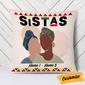 Personalized Best Friends Gifts, Best Friend, To My Bestie Sistas Pillow, Best Friend Birthday Gift, Moving Away Gift