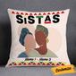 Personalized Best Friends Gifts, Best Friend, To My Bestie Sistas Pillow, Best Friend Birthday Gift, Moving Away Gift