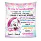 Personalized Unicorn Mom Grandma Son Daughter Grandson Granddaughter Blanket