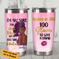 Personalized I Do Not Care BWA Steel Tumbler