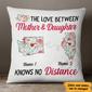 Personalized Love Between Long Distance  Pillow