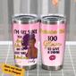 Personalized I Do Not Care BWA Steel Tumbler
