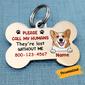 Personalized Dog Mom Christmas Gifts, Dog Mom Call My Humans Bone Pet Tag