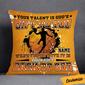 Personalized Cool Gift for Sport Lovers, Basketball Player, Love Basketball Pillow