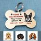 Personalized Dog Mom Christmas Gifts, Dog Mom Call My Humans Bone Pet Tag