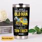 Personalized Tow Truck Steel Tumbler