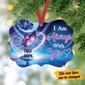 Personalized Butterfly Memorial I Am Always With You Benelux Ornament