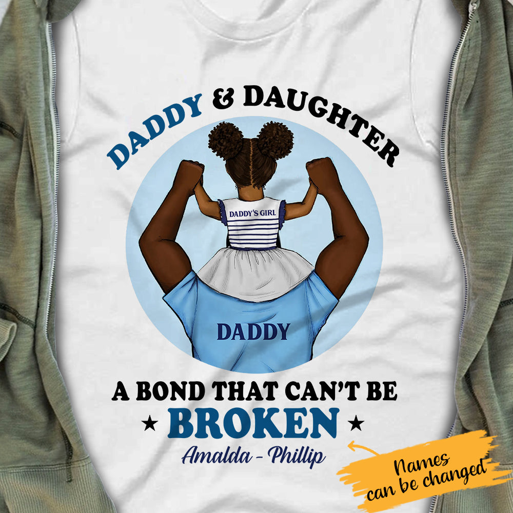 Personalized BWA Dad And Daughter T Shirt