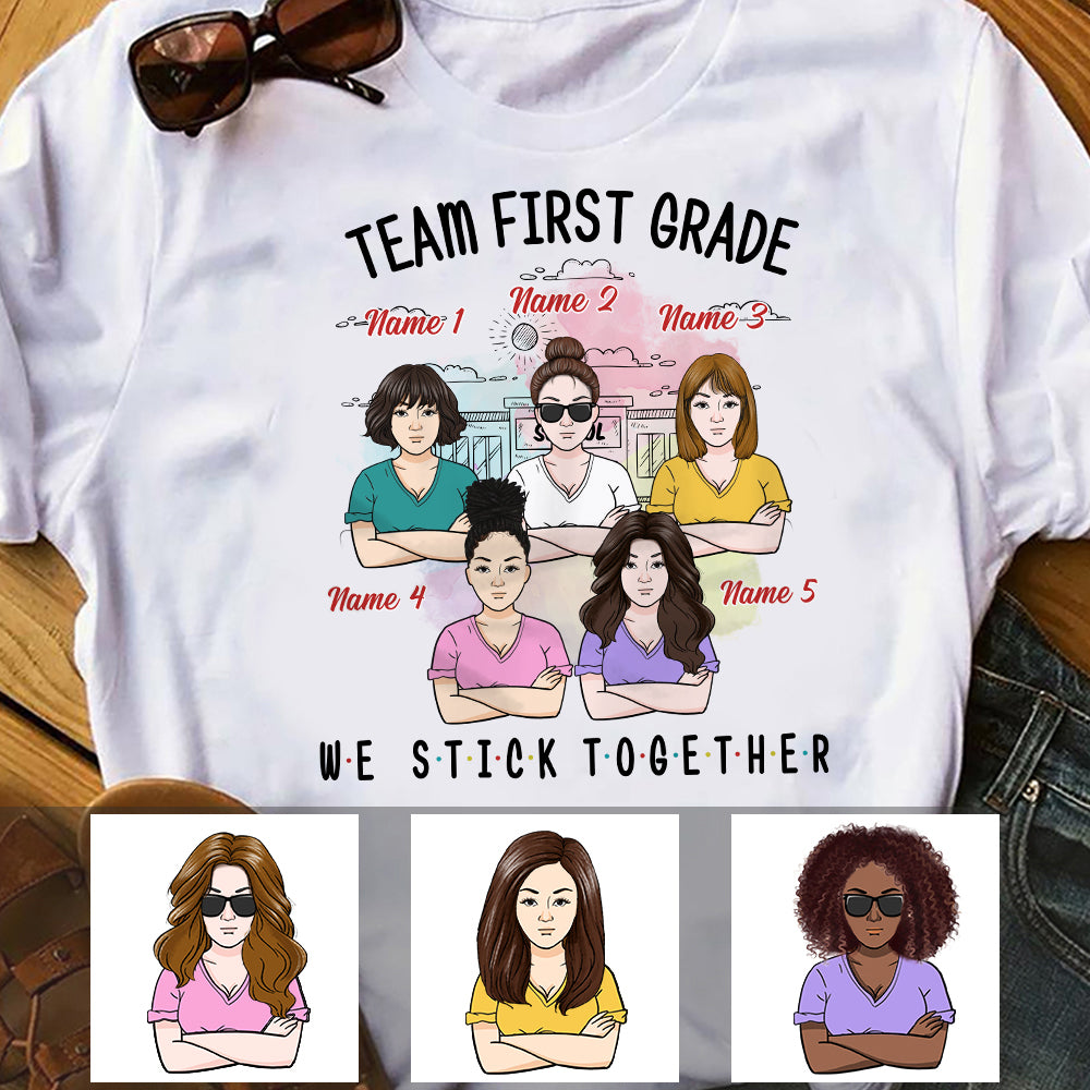 Personalized Teacher T Shirt