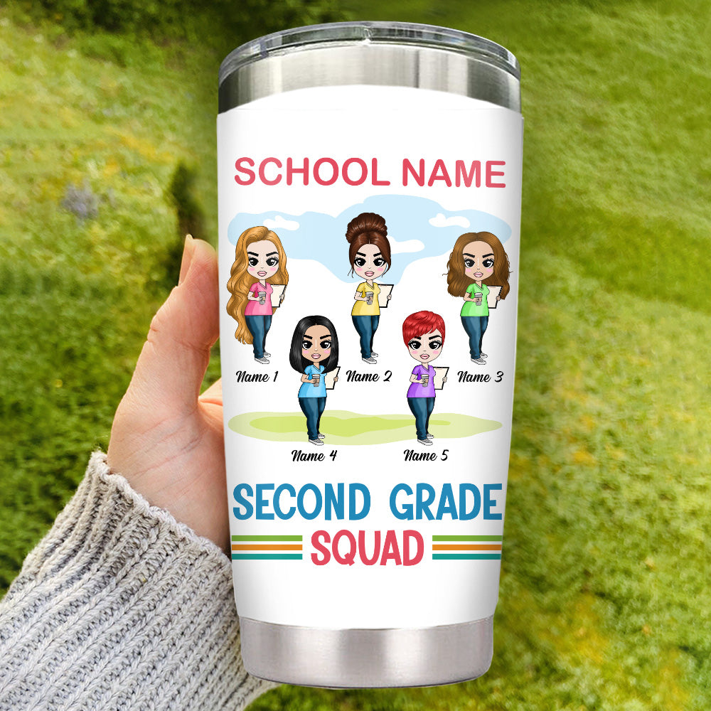 Personalized Teacher Team Steel Tumbler