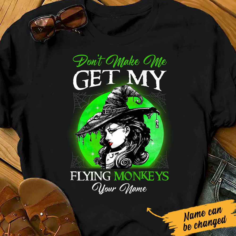 Personalized Witch Halloween T Shirt