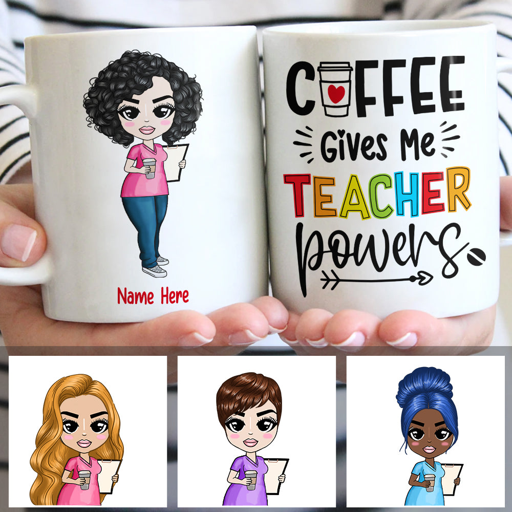 Personalized Teacher Back To School Coffee Mug - Thegiftio UK