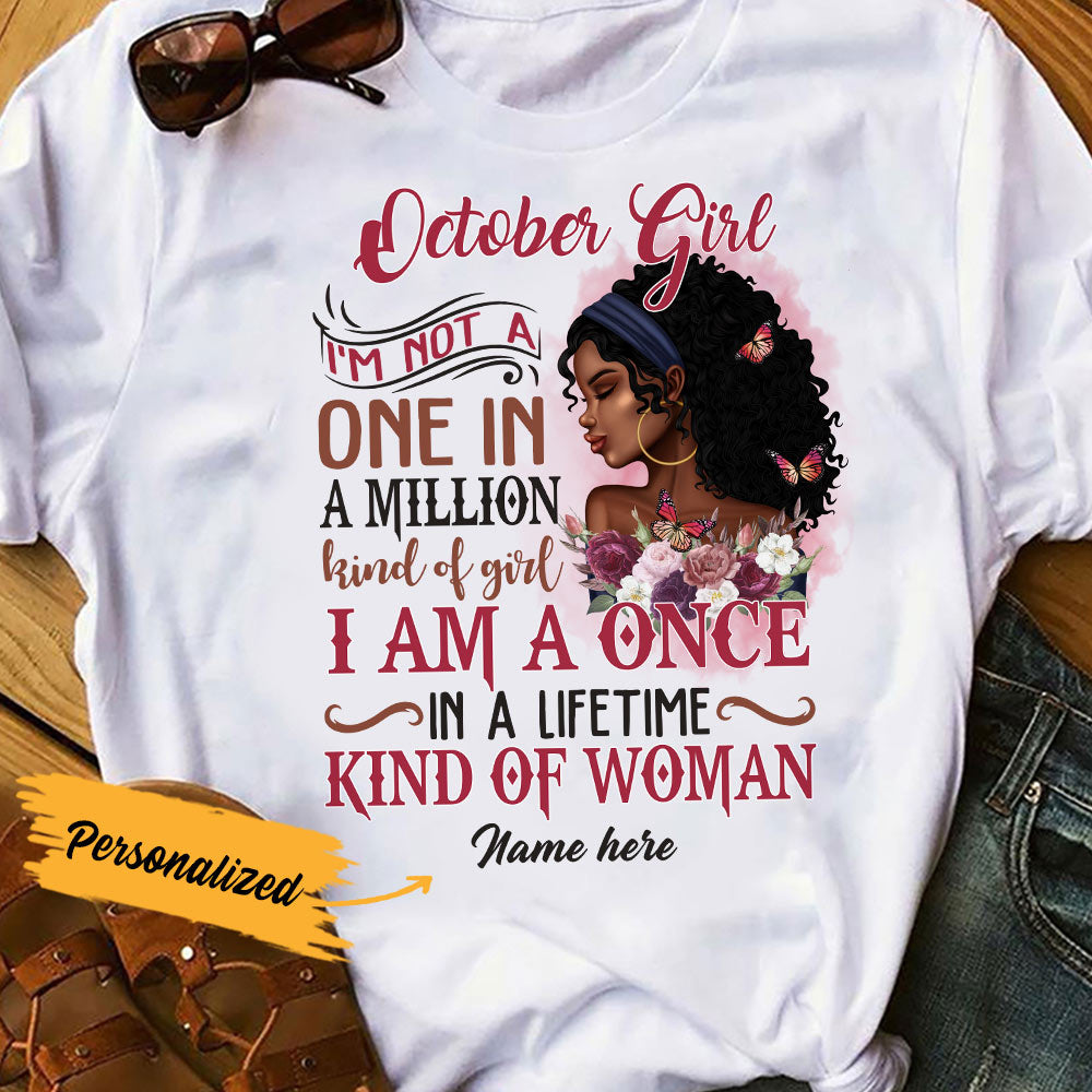 Personalized BWA Birthday Once In A Lifetime T Shirt