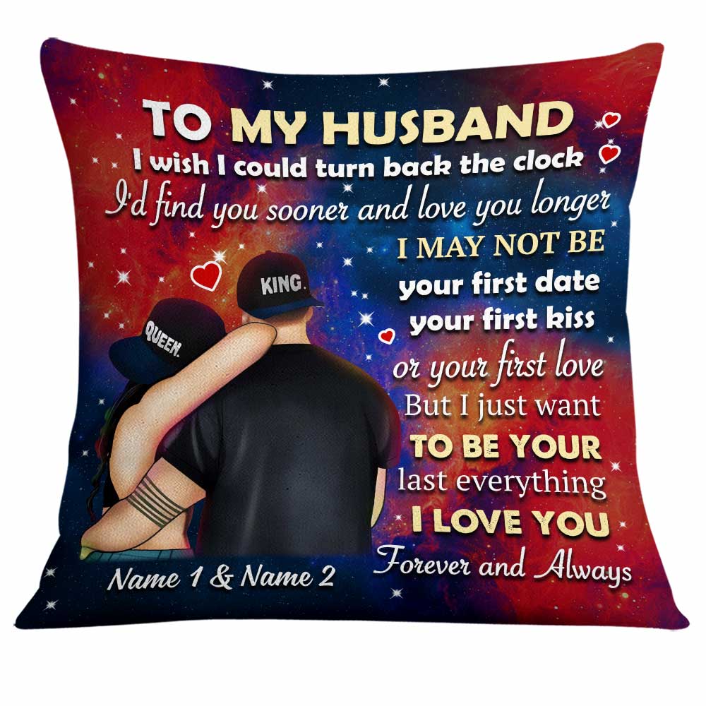 Personalized Husband Gift From Wife, Anniversary Gift For Husband, Husband Birthday Gift, To My Husband Pillow - Thegiftio UK