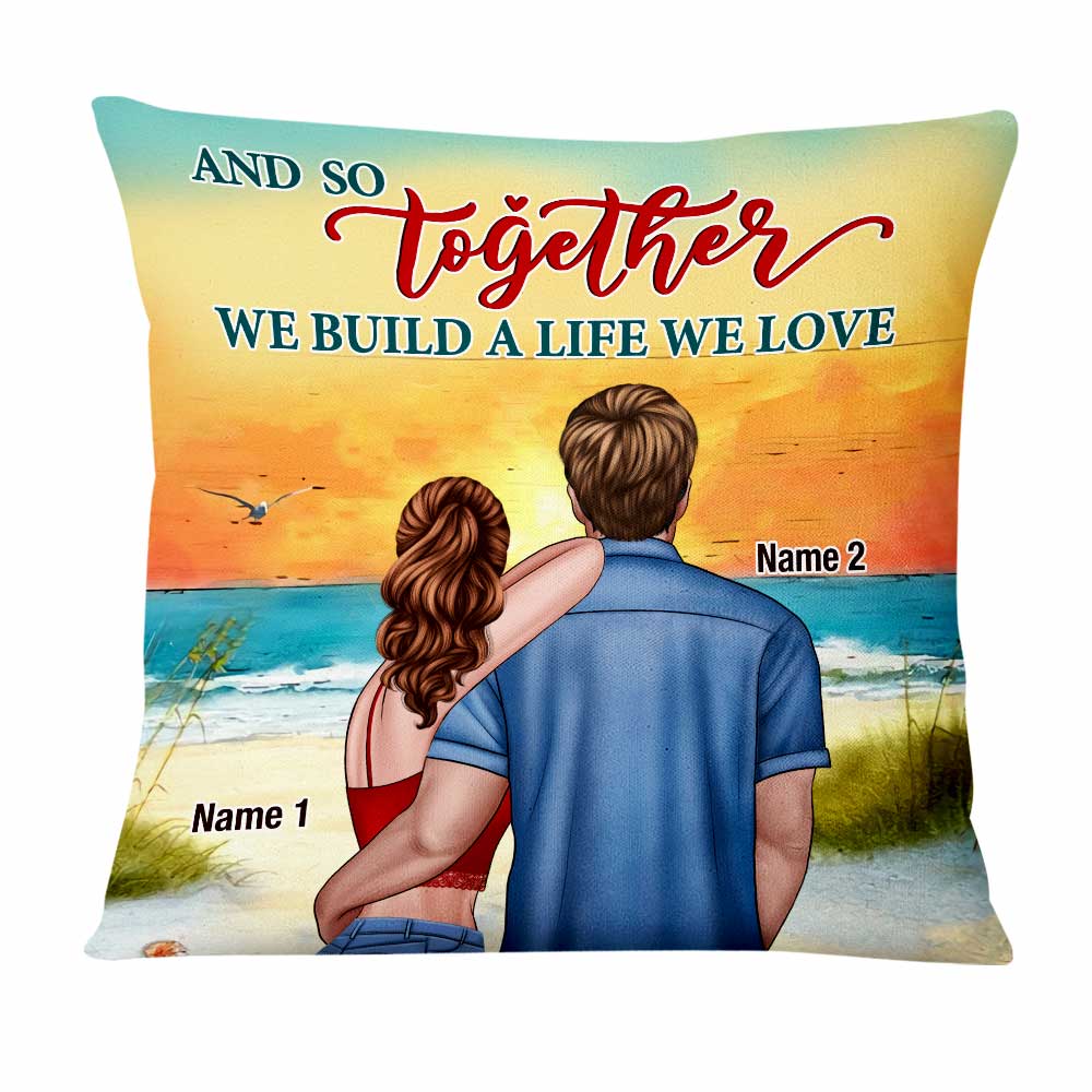Personalized Couple Together Pillow - Thegiftio UK