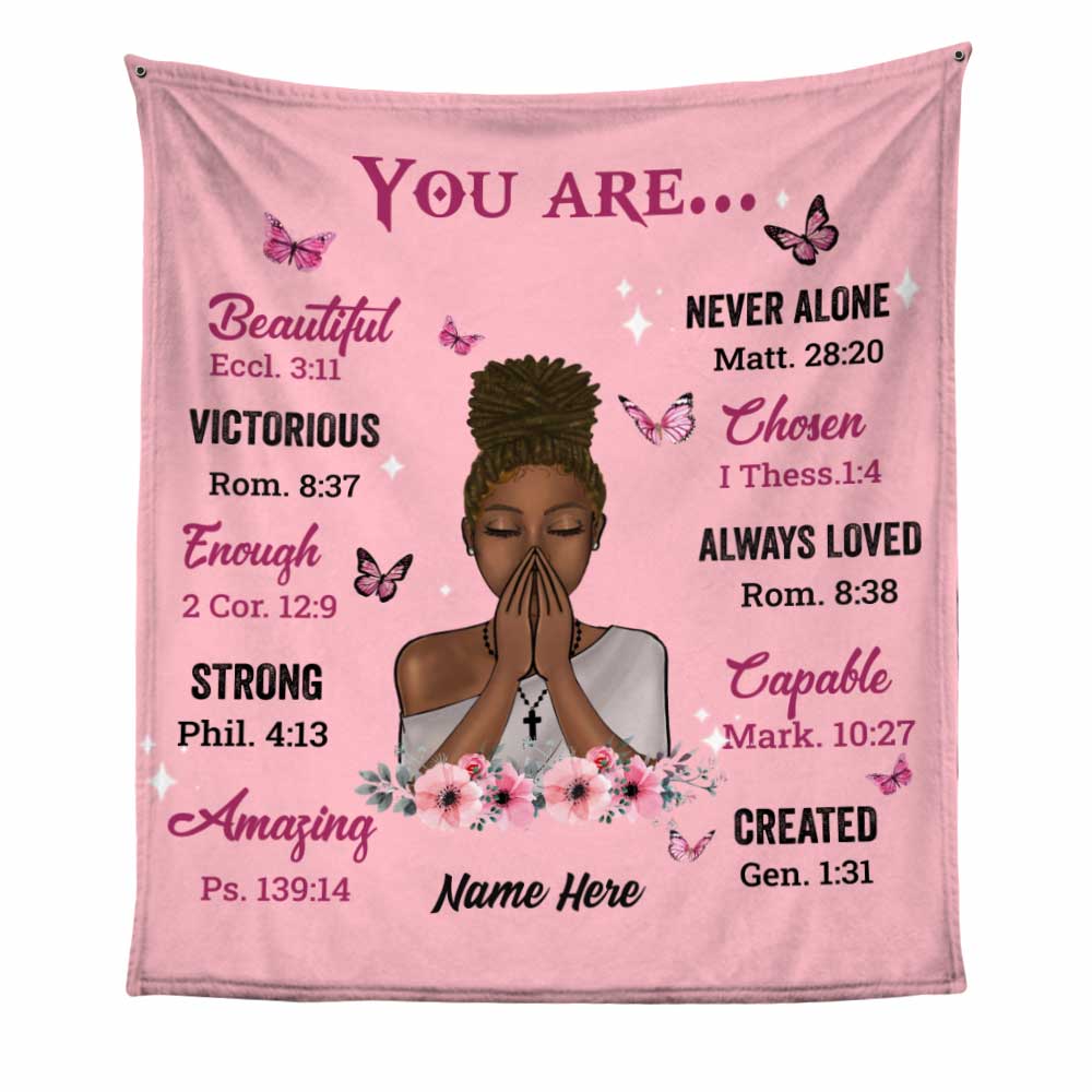 Personalized God You Are Blanket - Thegiftio