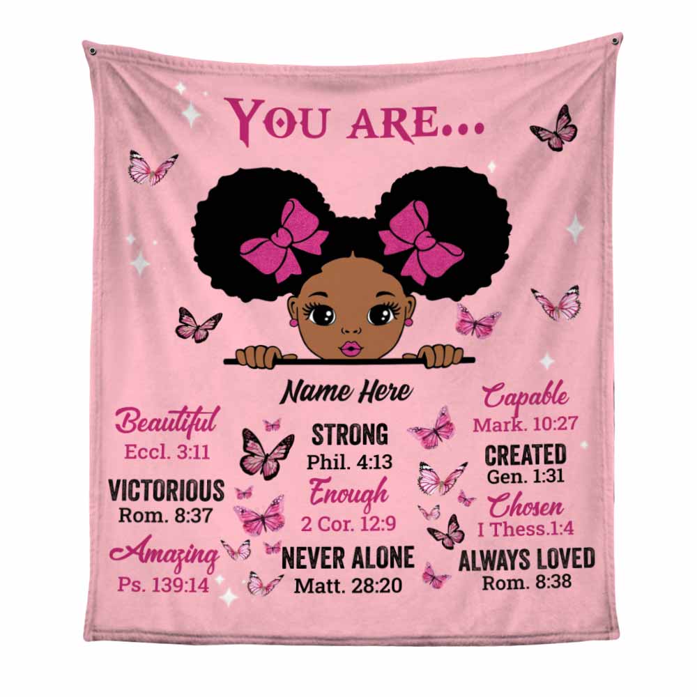 Personalized BWA Baby You Are Blanket - Thegiftio