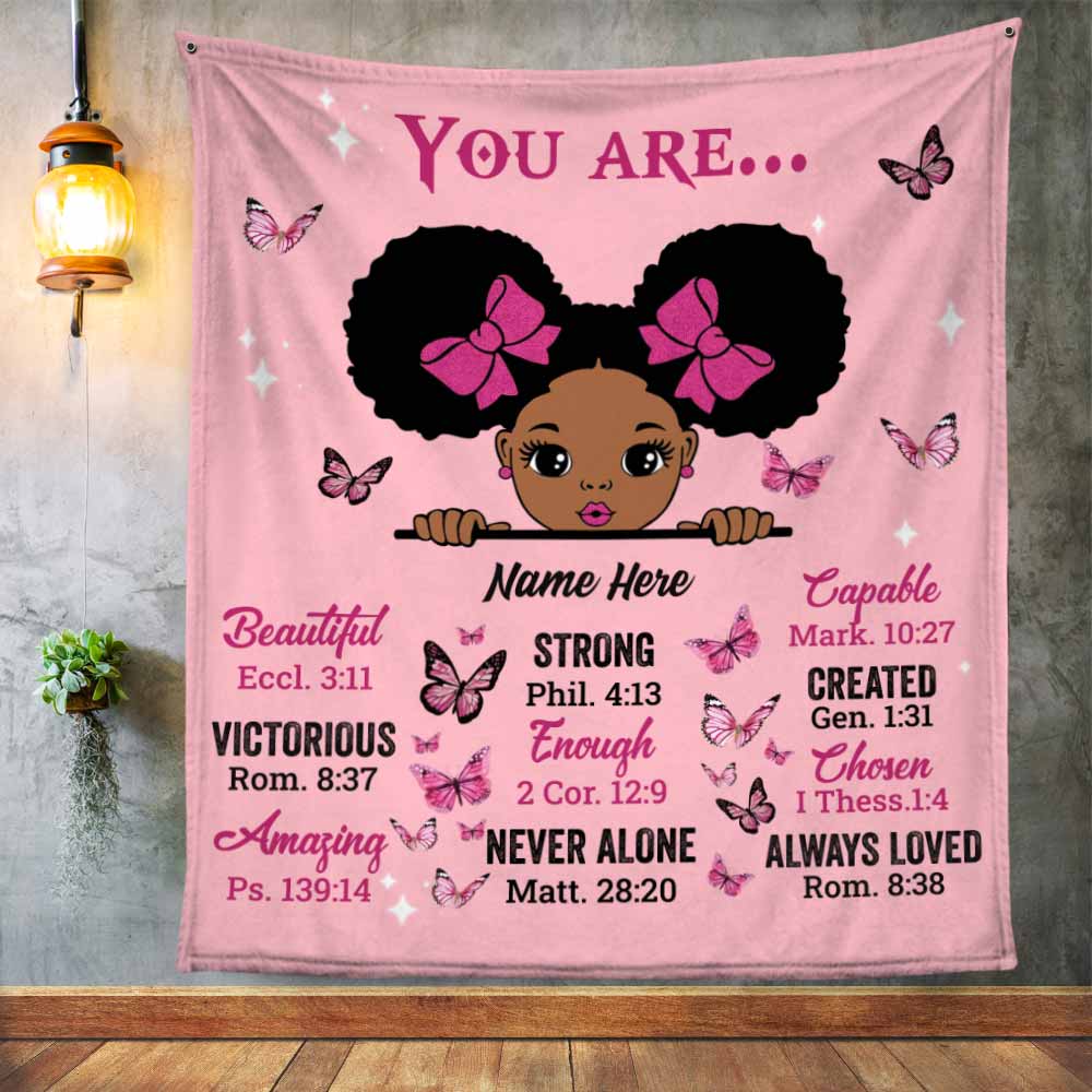 Personalized BWA Baby You Are Blanket