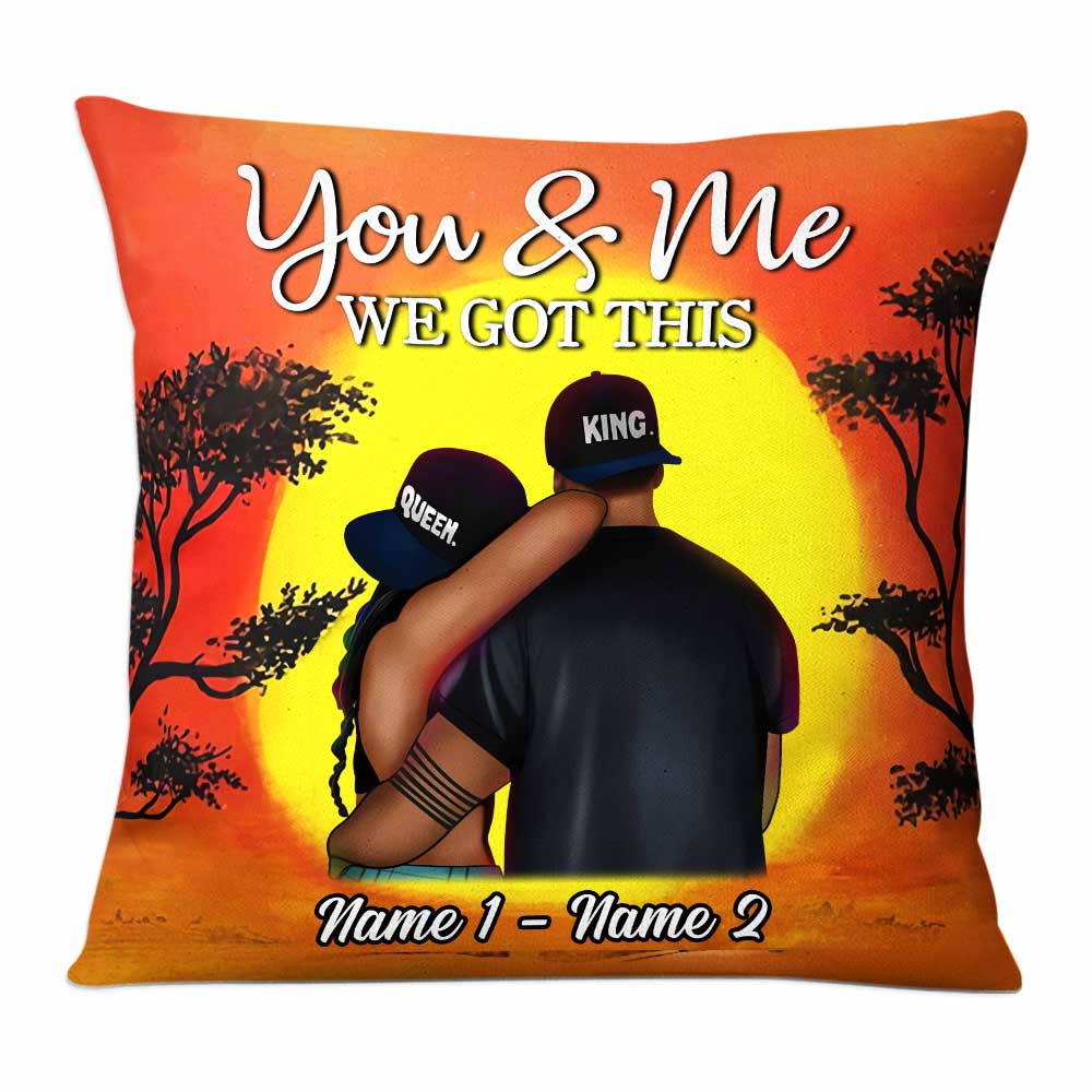 Personalized Wedding Anniversary Gifts For Parents, Couple We Got This Pillow - Thegiftio UK