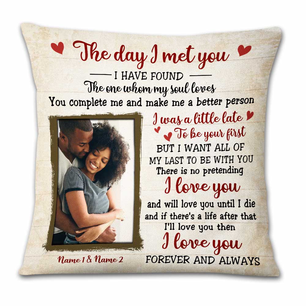 Personalized BWA Couple Pillow - Thegiftio UK