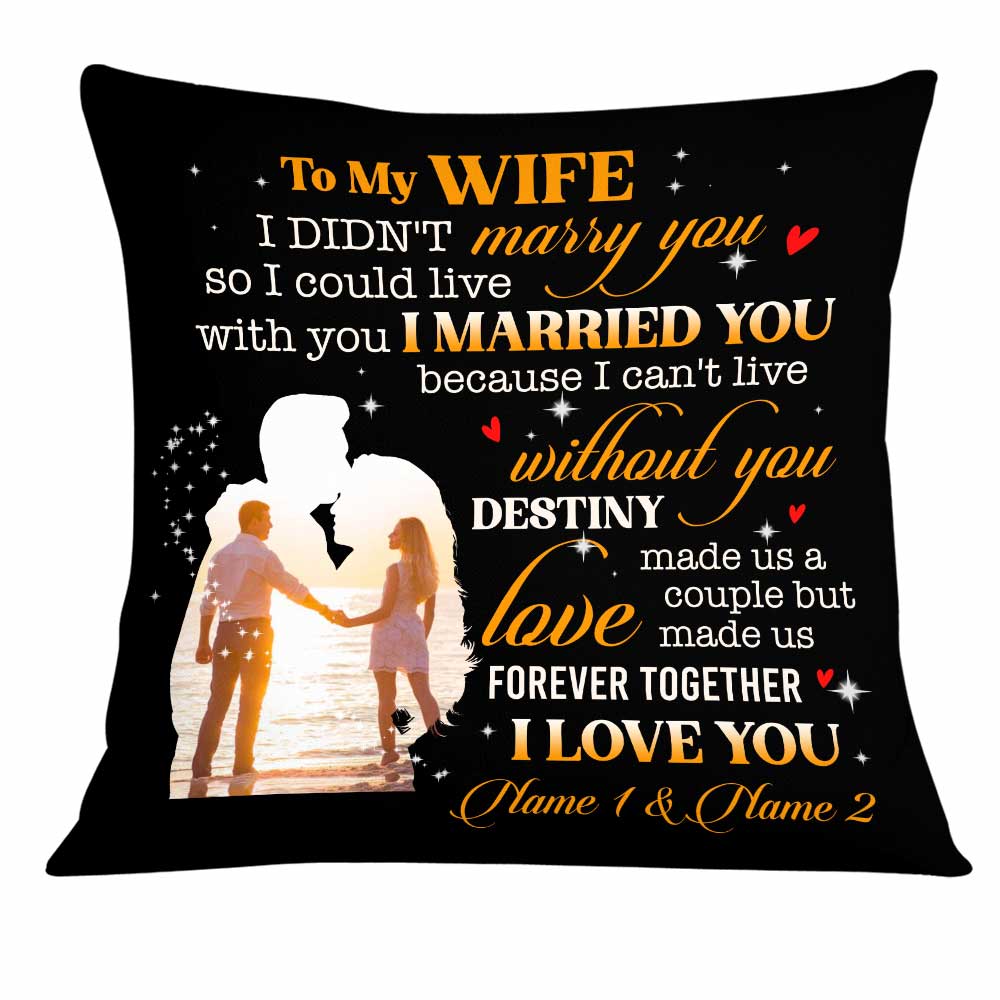 Personalized Couple Photo Pillow - Thegiftio UK