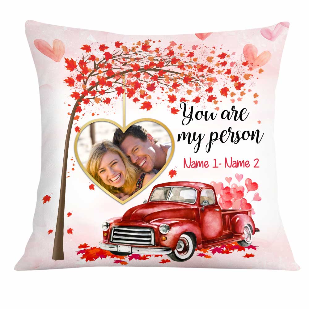 Personalized Valentine Couple Pillow - Thegiftio UK