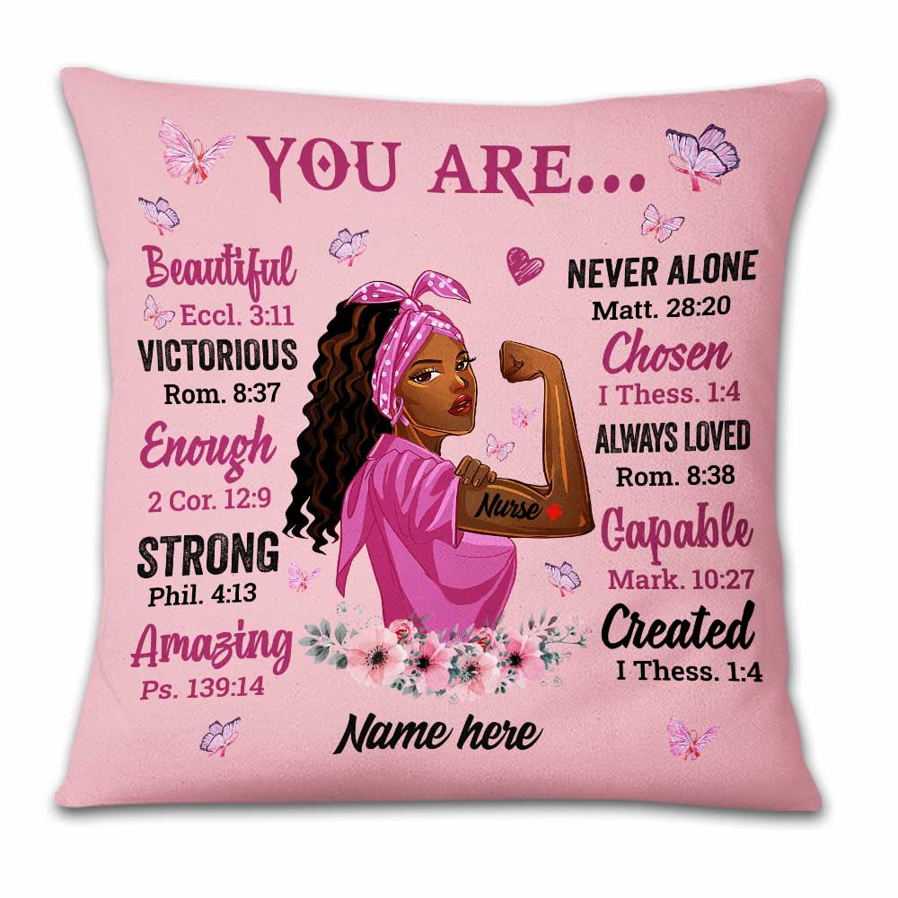 Personalized Gift For Nurse, Inspiration Gift, Nurse Pride, Christmas Gift, Nurse Girl You Are Pillow - Thegiftio UK