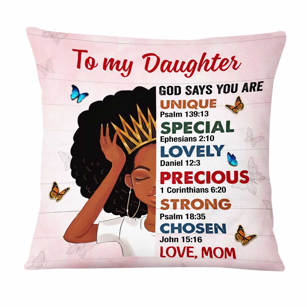 Personalized BWA Mom Grandma Daughter Granddaughter Pillow - Thegiftio UK