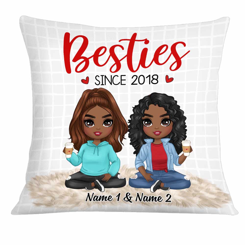 Personalized Gifts For Best Friend, Best Friend Birthday Gifts For Her, Friends Pillow - Thegiftio UK