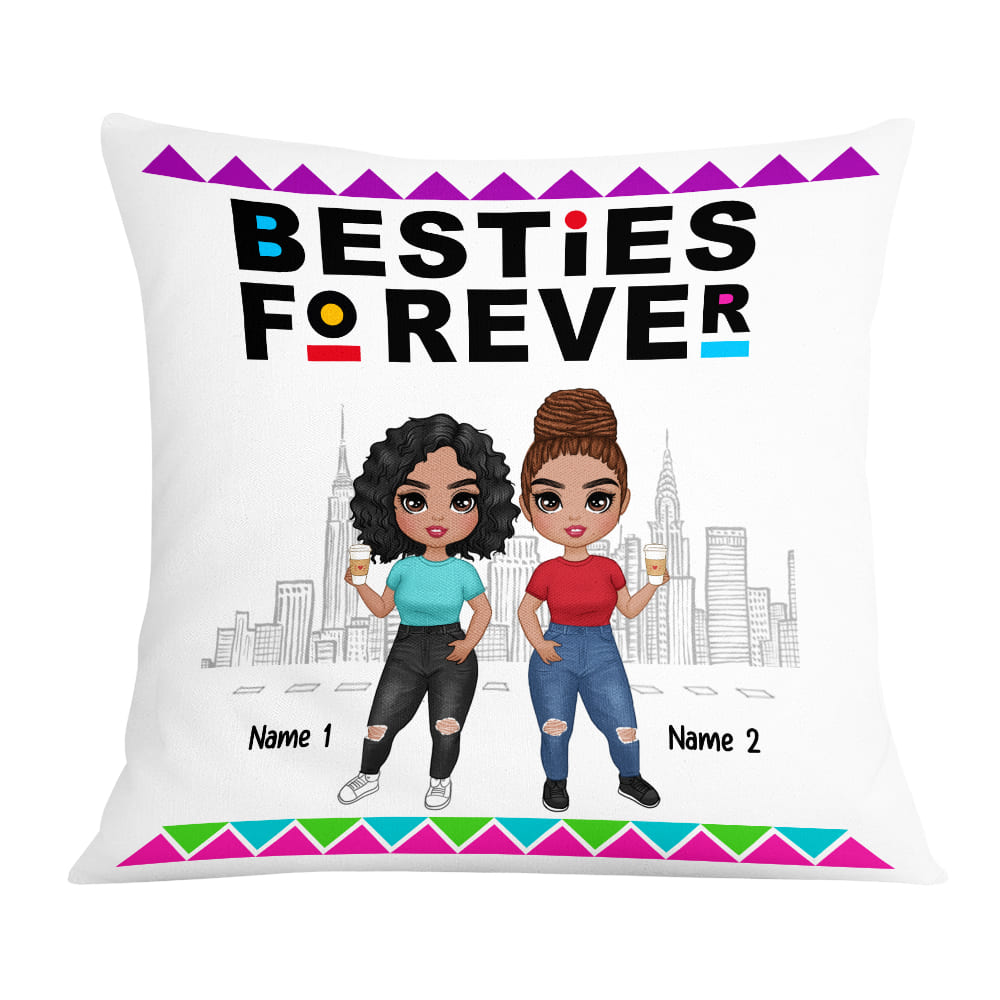 Personalized Best Friend Gift, Best Friend, Bestie Forever Pillow - Thegiftio UK