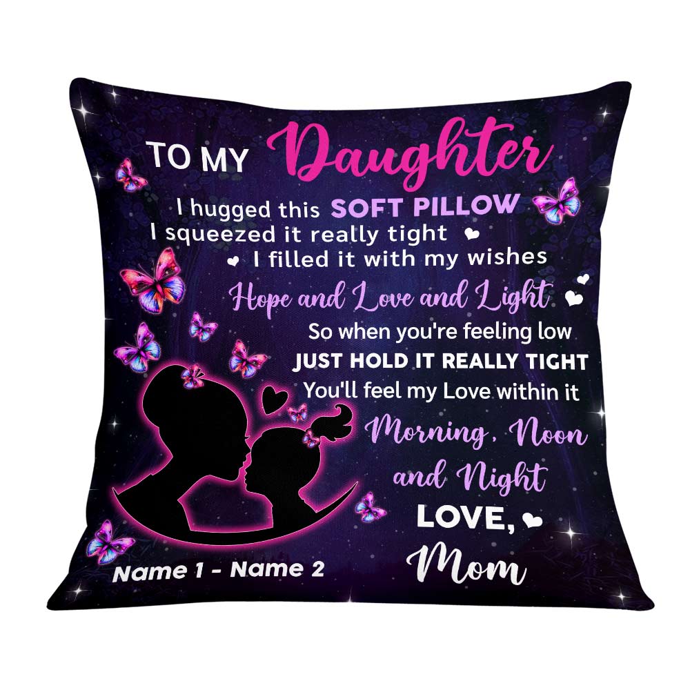 Personalized Hug This Mom Grandma To Granddaughter Daughter Pillow - Thegiftio UK