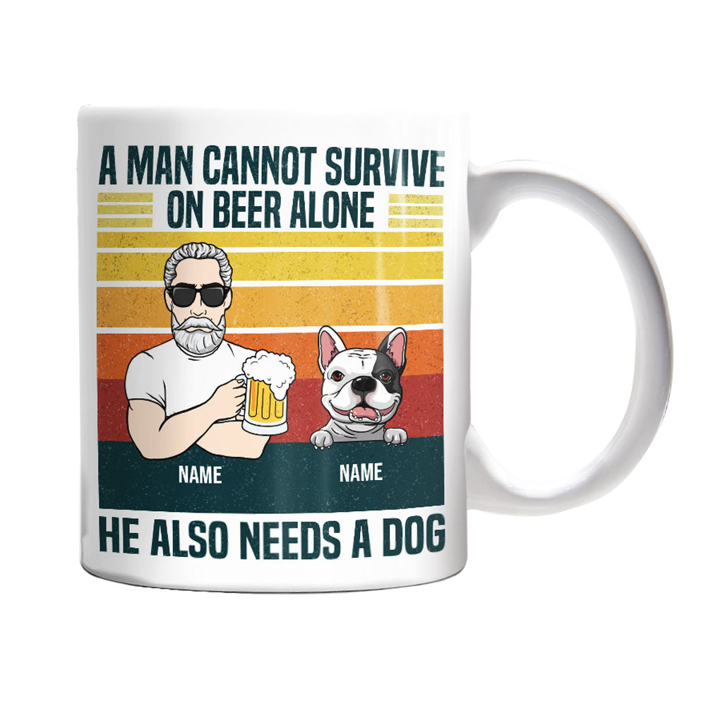 Personalized Dog Dad Mug - Thegiftio UK