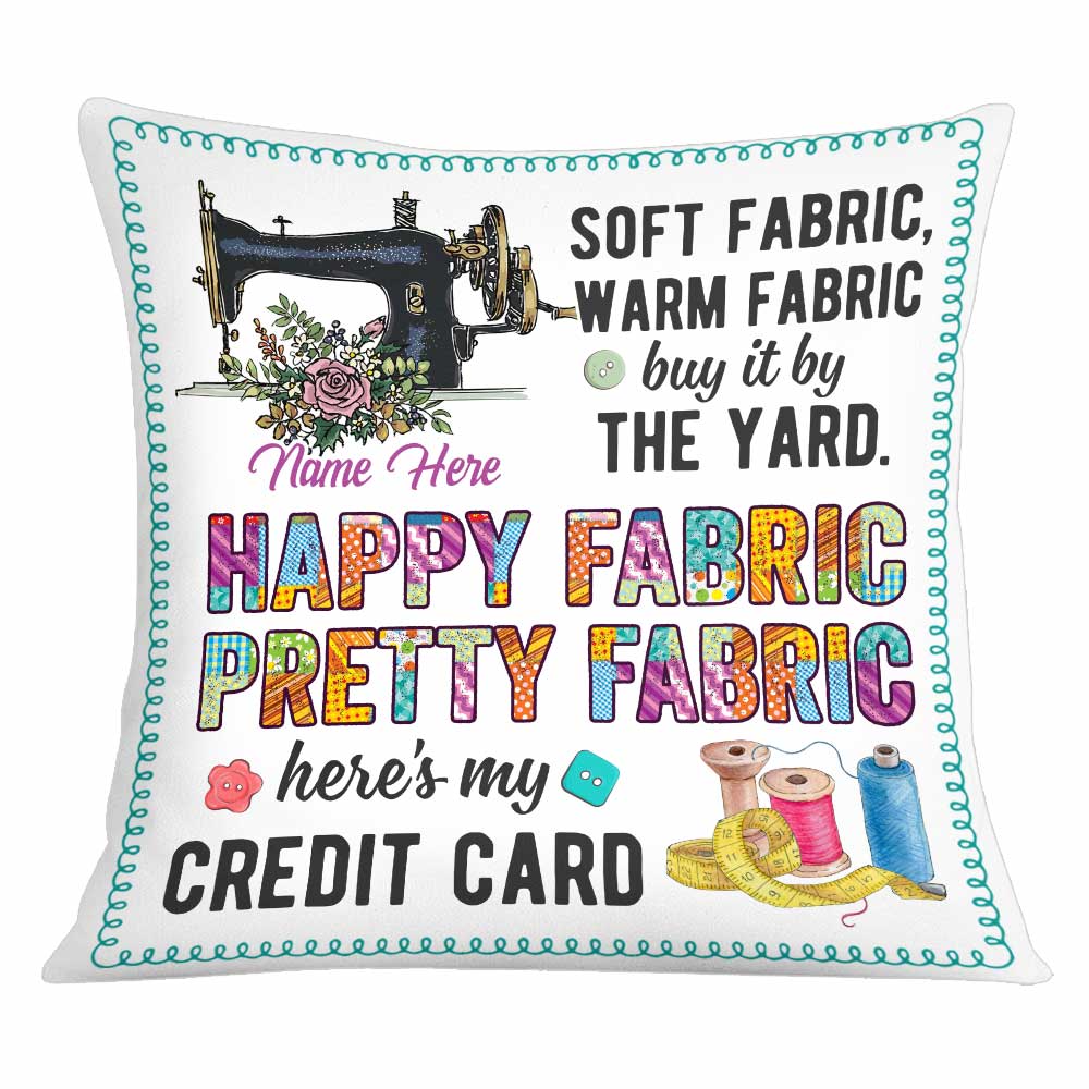 Personalized Love Sewing Quilting Soft Fabric Pillow - Thegiftio UK