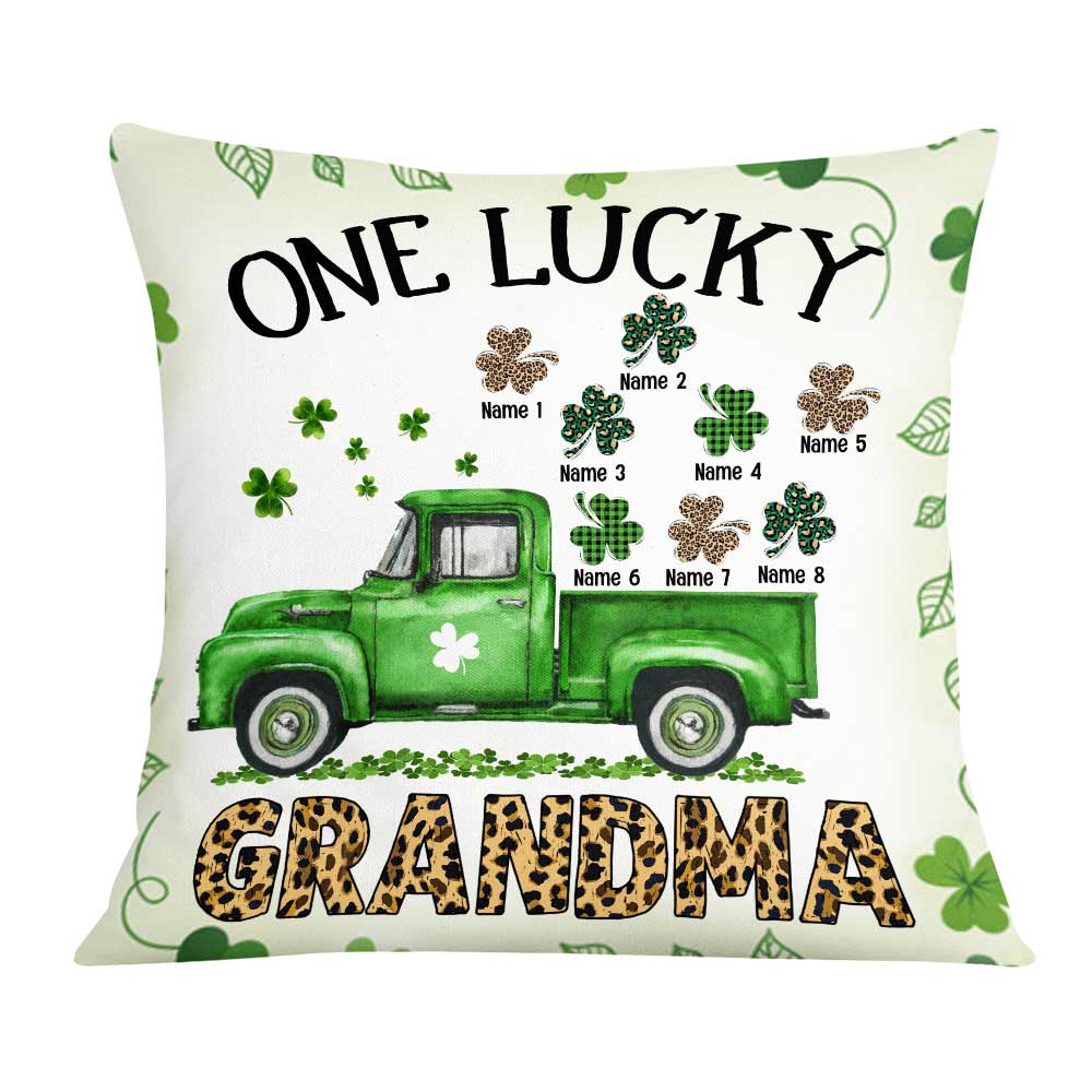 Personalized Patrick's Day Mom Grandma Pillow - Thegiftio UK